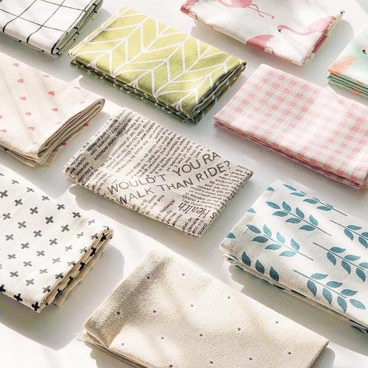 Japanese Style Fabric Table Mats / Napkins