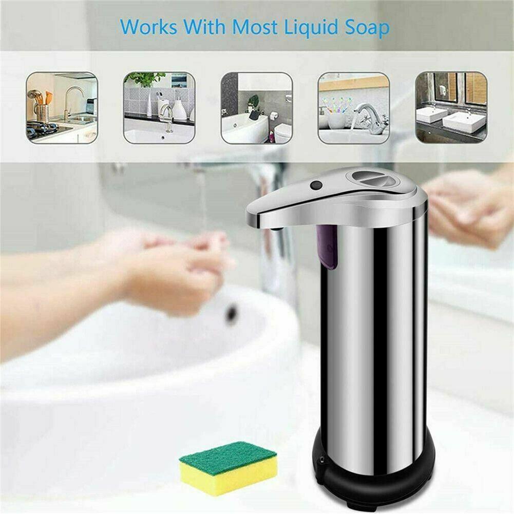 Automatic Stainless Steel Handsfree Soap Dispenser